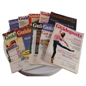 Guideposts Magazine Lot of 10 2015-2016 Issues – Inspiration, Faith Stories